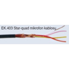 21428403 EK.403 Star-Quad Mikrofon Kablosu