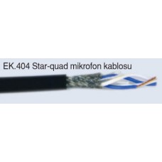 21523404 EK.404 Star-Quad Mikrofon Kablosu