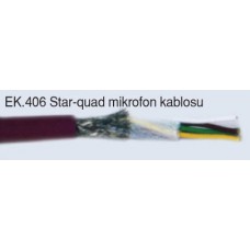 21523406 EK.406 Star-Quad Mikrofon Kablosu